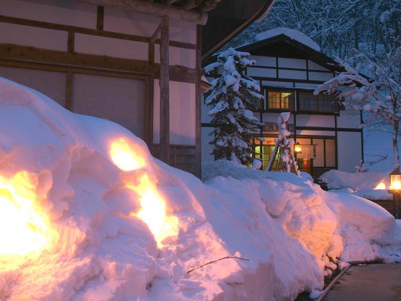 平川市 Lamp No Yado Aoni Onsen酒店 外观 照片